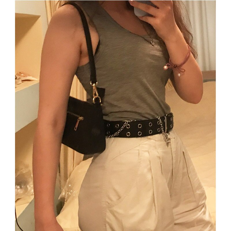 Women Vintage Shoulder Bag Canvas Small Shoulder Bag Ladys Fashion Subaxillary Bags Luxury Style Handbag Bella