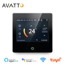 AVATTO WiFi termostato inteligente controlador de temperatura de calefacción con pantalla táctil LED Celsius/Fahrenheit funciona con Alexa Google Home