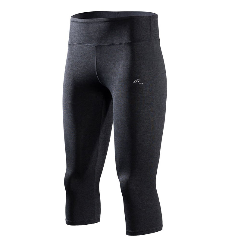 RION, pantalones de Yoga para mujer, mallas recortadas de Yoga para Fitness 3/4, mallas elásticas de realce para entrenamiento de cintura alta, mallas deportivas para gimnasio, Capris para correr