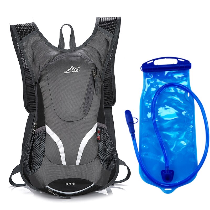 15L Deporte al aire libre Ciclismo Escalada Bolsa de agua Mochila de hidratación Mochila ultraligera Senderismo Bicicleta Montar Paquete Vejiga Mochila