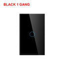 Smart Wifi Touch Switch No Neutral Wire Required Smart Home 1/2/3 Gang Light Switch 220V Support Alexa Tuya App 433RF Remote