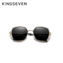 KINGSEVEN 2022 Elegant Series Women Polarized Sunglasses Double Frame Fashion Design Women Glasses Female Eyewear Zonnebril dame