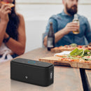 DOSS SoundBox, altavoz Bluetooth con Control táctil, altavoces portátiles inalámbricos, caja de sonido de graves estéreo, micrófono incorporado para ordenador y PC