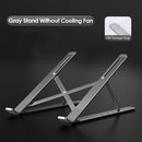 Foldable Laptop Stand With Cooling Fan Portable Heat Dissipation Cooler For MacBook Air Pro Desktop Stand Notebook Dell Holder
