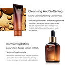 Set para el cuidado de la piel, botella marrón, tónico facial, esencia, crema para el cuidado de los ojos, loción Facial, limpiador de retinol antienvejecimiento, Kit de cosméticos coreanos Q