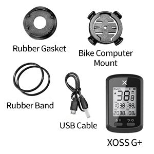 XOSS Bike Computer G+ Wireless GPS Speedometer Waterproof Road Bike MTB Bicycle Bluetooth ANT+ with Cadence Cycling Computers