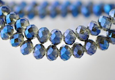 STENYA 4 * 3 mm Kristall Tschechische Perlen Rondelle Form Mix Farbe Schmuckzubehör Lariat Ohrringe Armband Halskette Zubehör Dekor