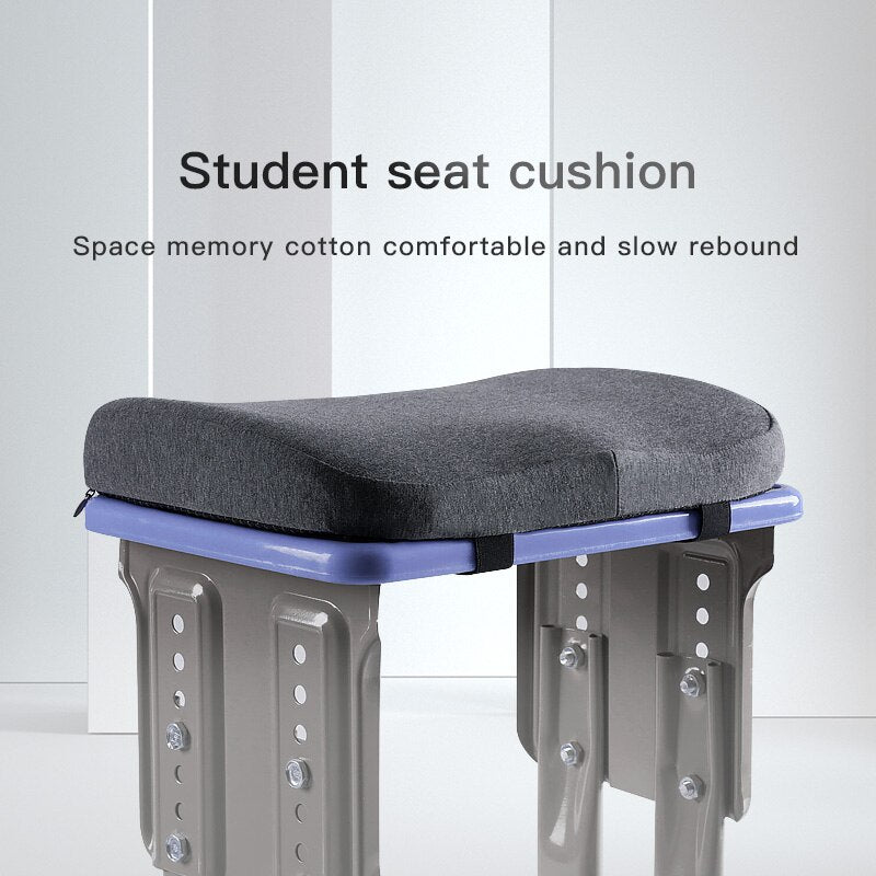 Cojín de asiento CHECA GOODS, cojines ortopédicos de espuma viscoelástica para estudiantes, cojín para asiento de oficina, tratamiento para hemorroides, alivio del dolor, almohada para coxis