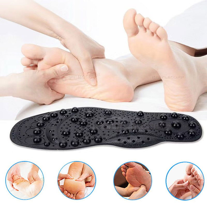 KOTLIKOFF Enhanced Upgrade 68 Magnetic Massage Insole Foot Acupuncture Point Therapy Insole Cushion Body Detox Slimming Magnetic