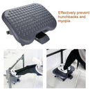 Adjustable Height Foot Rest Stool Ergonomic Comfortable Under Desk Home Office Massage Relaxation Foot Stool Feet Support Relax