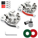 1 Pair Toolless Quick Disconnect Battery Main Cable Post Terminal Shut-Off Connectors 12v 6v 24v Boat Race Car UTV Tractor Truck