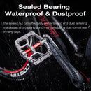 Flat Bike Pedals MTB Road 3 Sealed Bearings Bicycle Pedals Mountain Bike Pedal Wide Platform Pedales Bicicleta Accessories Part