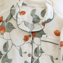 2022 spring and autumn new ladies pajamas 100% cotton long-sleeved home wear comfortable plus size summer thin sleepwear women