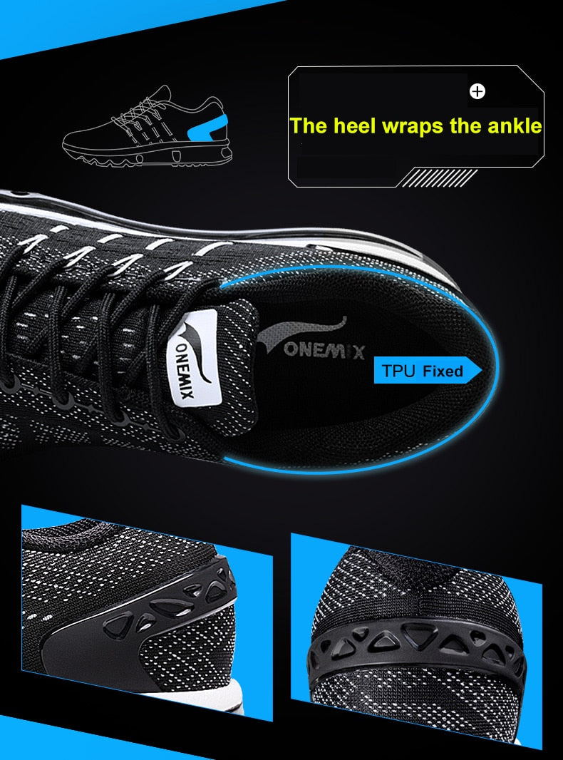 ONEMIX, zapatos para correr de verano para hombre, zapatos deportivos ligeros para hombre, zapatillas de deporte de malla transpirable, zapatos para correr al aire libre, zapatos para caminar de talla grande 39-47
