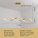 Lámpara nórdica, luces colgantes led modernas para comedor, sala de estar, tienda, lámpara colgante led, accesorio cromado/acabado chapado en oro