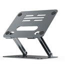 Soporte ajustable de aleación de aluminio para ordenador portátil plegable portátil para Notebook MacBook soporte de ordenador soporte de refrigeración de elevación antideslizante
