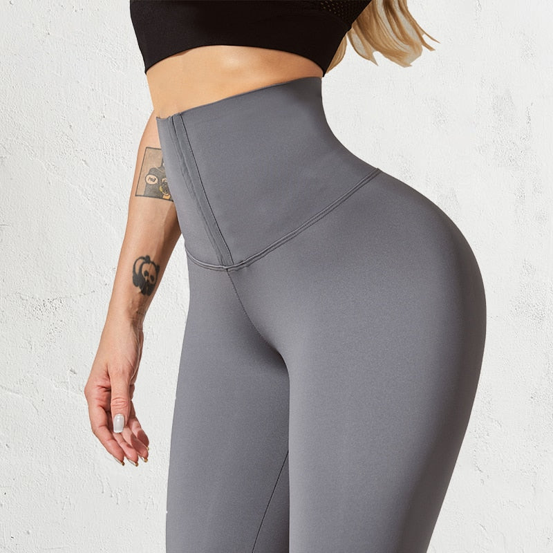 NORMOV High Waist Yoga Pants Leggings For Fitness Stretchy Sport Leggings Sports Pants Push Up Women Fitness Gym Leggings