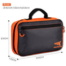 KastKing Fishing Bag Large Capacity Multifunctional Lure Fishing Tackle Boxes Outdoor Waist Bags Fishing Boxes Plier Storage