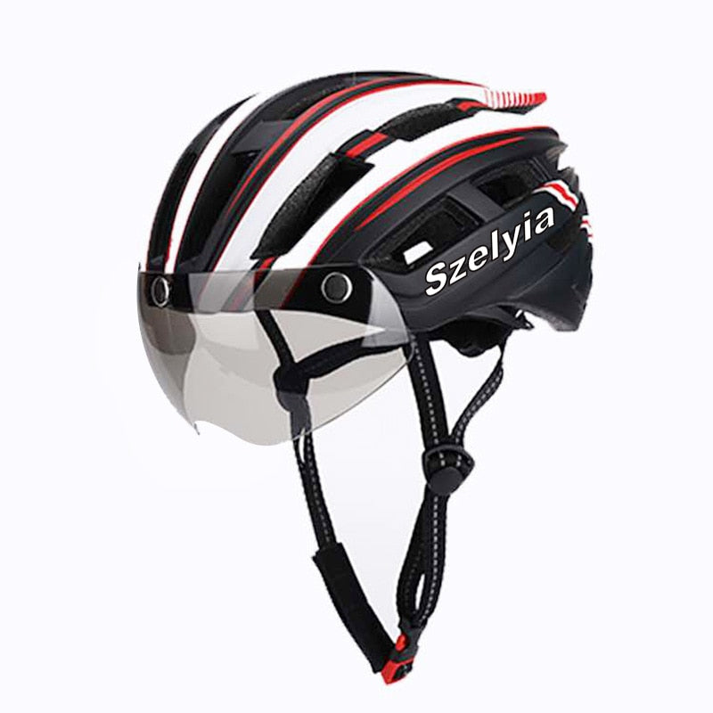 Casco Ciclismo Mtb Fahrrad Fahrradhelm ML Led Warnlicht Fahrradhelm Radfahren Capacete De Ciclismo Casco Bicicleta Casque