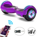 Hoverboard 6.5 Inch Bluetooth Speaker Self Balancing Electric Scooters LED Lights Smart Two Wheels Hover Board Key For Kids Gift