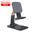 Essager Desk Mobile Phone Holder Stand For iPhone iPad Tablet Desktop Holder Stand Adjustable Foldable Gravity Cell Phone Holder