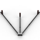 Camilla de 3 barras para piernas, dispositivo de extensión dividida para piernas, soporte para piernas de hierro, Yoga, ejercicio, artes, gimnasio, flexibilidad, equipo de estiramiento