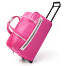 Striped Carry-Ons Bag Waterproof Nylon Trolly Bag For Traveling Men Travel Bags Foldable Cabin Suitcase With Wheels XA225C