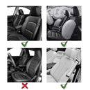 KAWOSEN 1 Piece Long Faux Fur Seat Cover, Universal Artificial Plush Car Seat Covers, Cute Plush Snow Seat Cushion LFFS02