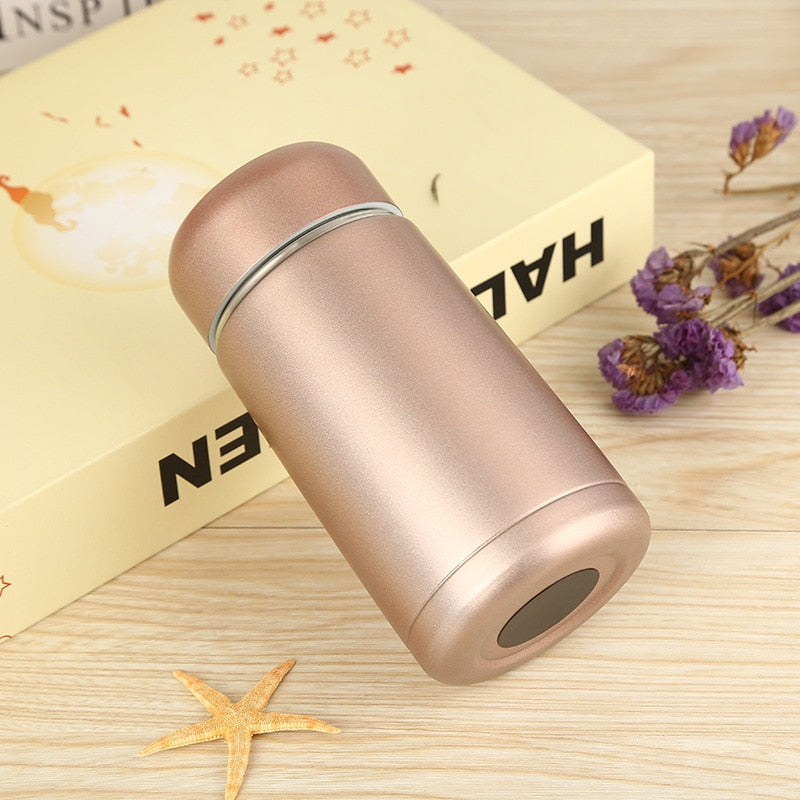 300ml Small Thermos  Water Bottle Stainless Steel Thermal for Tea food Children Kids Filter Flask Cup Vacuum Mug School Student