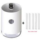 1L Luftbefeuchter USB Ultraschall Cool Mist Maker Aroma Diffusor 3000mAh Batterie Aromatherapy Humidificador Diffusor für ätherische Öle