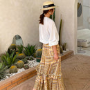 Jastie 2022 Spring Summer Blouse Shirts Women Long Sleeve Boho White Loose Blouses Shirt Women&