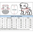 Winter Dog Clothes Waterproof Pet Warm Padded Vest Zipper Jacket Coat For Small Medium Large Dogs Pug Chihuahua Ropa Para Perros