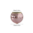 Retro Disco Ball Planter Basket Round Mirror Hanging Pot flower pot Wall Planter Pot Hangin Vase Desktop Decoration Balcony Vase