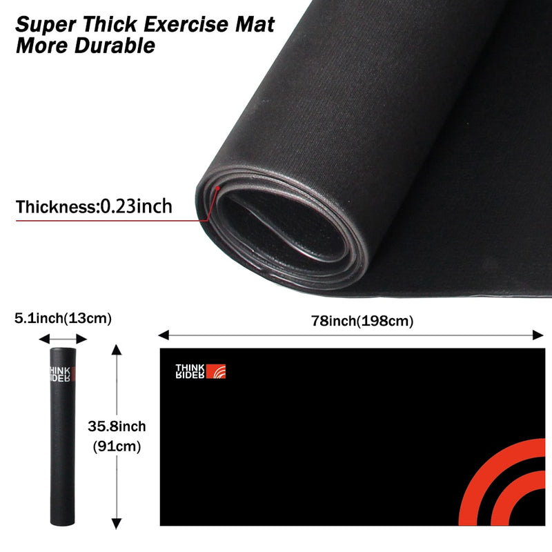 Thinkrider Trainer exercise Mat For trainer floormat X7 A1 X5 Training Rubber Mat Yoga For Bike Bicycle bicicletas Estaticas
