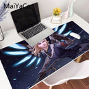 MaiYaCa overwatchs mouse pad 700x300x2mm gaming mousepad anime office notbook desk mat locked edge padmouse games pc gamer mats