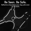 Pet Dog Harness Large Small For Pitbull Reflective Safety Harness For Dogs Adjustable Training Dog Sport No Pull Vest Husky