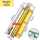 Cerrador de puerta ajustable KAK, resorte de puerta automático de aleación de aluminio, cierre suave, puerta a prueba de fuego, herrajes para puertas de servicio pesado