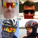 ROCKBROS Polarized Photochromic Cycling Glasses Bike Glasses Outdoor Sports MTB Bicycle Sunglasses Goggles Eyewear Myopia Frame