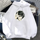 Popular Japanese Manga Death Note L·Lawliet Hoodies Men Anime Hoody Fashion Streetwear Loose Oversize Sweatshirts Fleece Clothes
