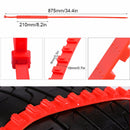 10Pcs Car Winter Tire Wheels Snow Chains Snow Tire Anti-skid Chains Wheel Tyre Cable Belt Winter Outdoor Emergency Chain