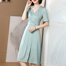 New pure silk dress of mulberry silk in summer 2020