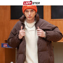 LAPPSTER Men Harajuku Warm Bubble Coat Winter Jacket 2022 Streetwear Solid Black Parkas Man Korean Fashion Puffer Jackets Coats