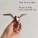 Lujo americano cobre puro creativo pájaro gaviota paloma colgante decoración de pared Retro Industrial ornamento sala de estar gaviota