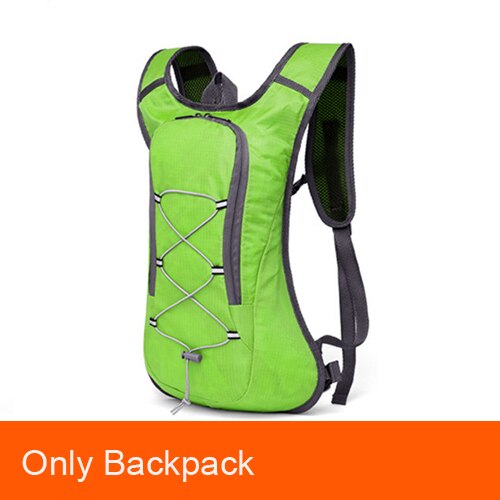 Atmungsaktiver ultraleichter Fahrradrucksack, Laufweste, Radsport-Marathon, tragbarer Trinkrucksack, Option, 3-Liter-Wasserblase