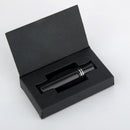 50 unids/lote 10ml caja de embalaje botella de aceite esencial botella de bola de rodillo de acero inoxidable botella de vidrio de Perfume cosmético de viaje