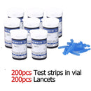 Medical Diabetes Glucometer Microtech (100/200pcs for GA-3) Sinocare Blood  Glucose Test Strips Lancets Needles