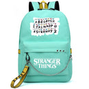 New Stranger Things backpack HELLFIRE Multifunction USB Charging Travel Canvas Student Backpack For Teens Boys Girls School Bag