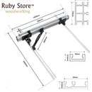 Table Saw Fence System, DIY Table Saw, Woodworking