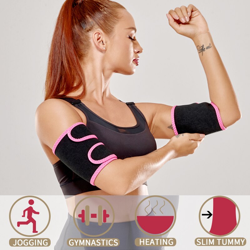 Arm Trimmer Sauna Schweißband für Damen Sauna Effekt Arm Slimmer Anti Cellulite Armformer Gewichtsverlust Workout Body Shaper