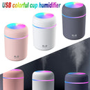 Humidificador portátil VIP USB Ultrasónico Dazzle Cup Aroma Difusor Cool Mist Maker Humidificador de aire Purificador con luz romántica